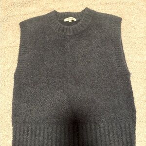 Madewell Navy Knit Vest